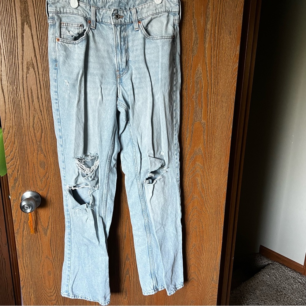 H&M Baggy Jeans, Size 4, Low Waist
